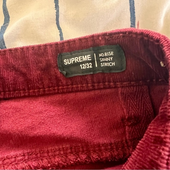 Buffalo David Britton Supreme Mid-Rise Skinny Cord SZ 12/32 - Picture 2 of 7